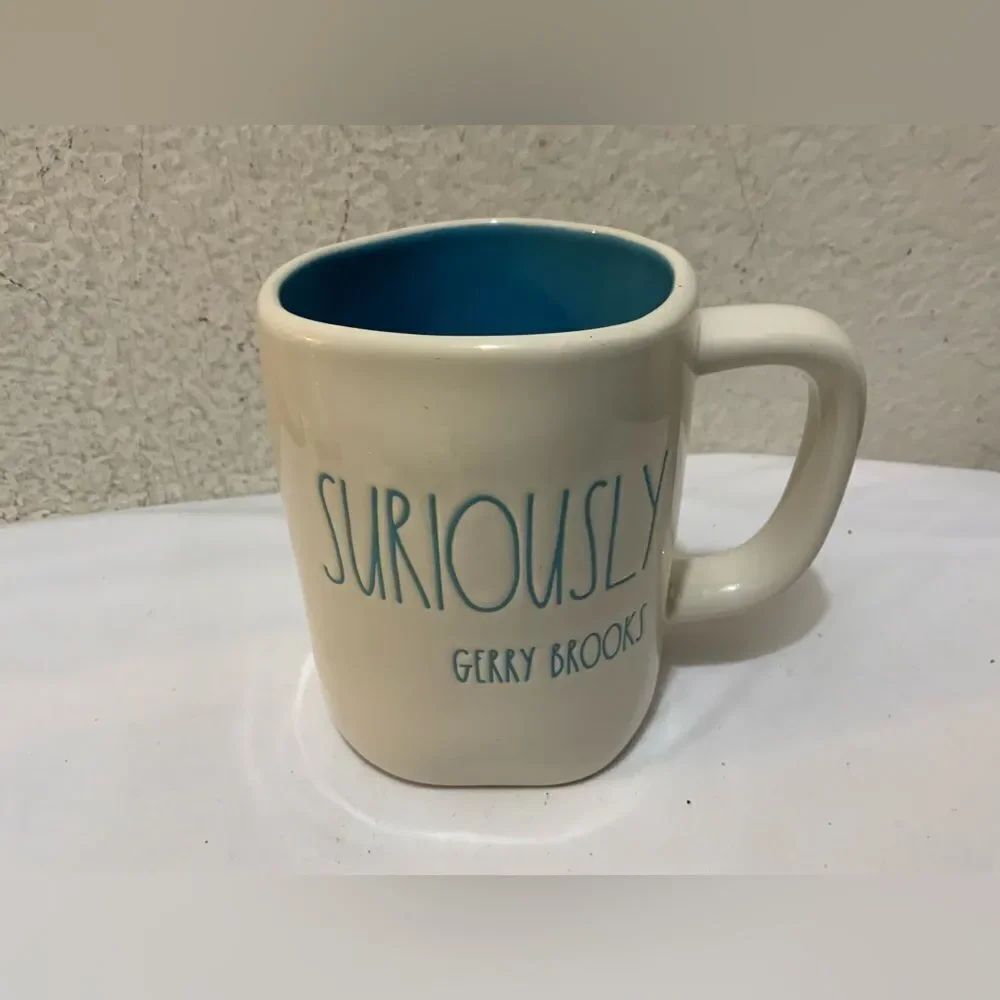 Rae Dunn Artisan Collection by Magenta "suroiusly Gerry Brooks" Ceramic Mug